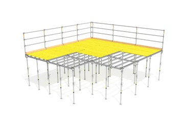Fôrma modular recuperável ONADEK