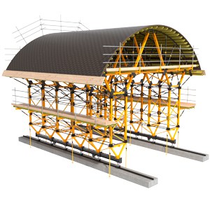 Carro de fôrma para falso túnel MK