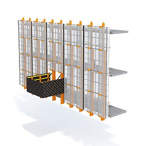 Tela de proteção perimetral HWS