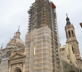 Recuperação da Basílica del Pilar, Zaragoza, Espanha