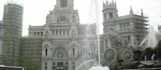 Reforma do Palácio de Comunicações, Madri, Espanha