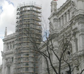 Reforma do Palácio de Comunicações, Madri, Espanha