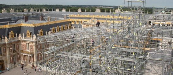 Reforma Palácio de Versalhes, França