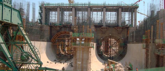Usina Hidrelétrica de  Jirau, Porto Velho, Brasil