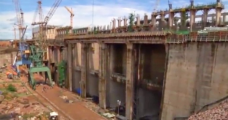 Usina Hidrelétrica de Jirau, Porto Velho, Brasil
