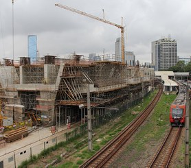 Estação Morumbi Metrô Linha 17 Ouro, São Paulo, Brasil