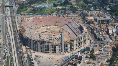 Remodelação do Estádio Nacional, Lima, Perú