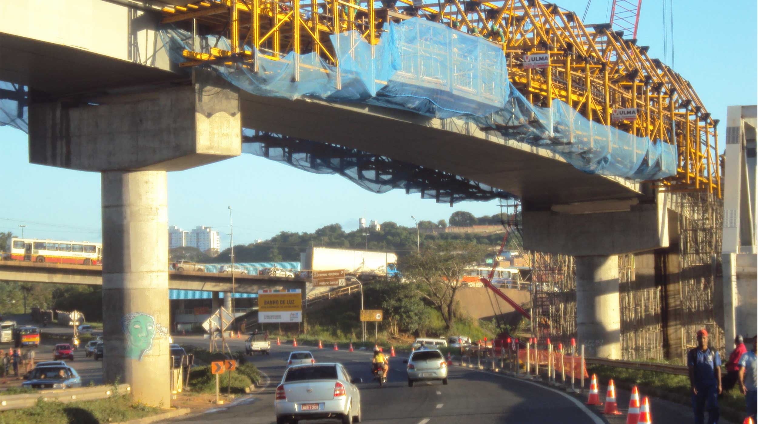 Este projeto faz parte do Programa de Aceleração do Crescimento (PAC) do Governo Federal no estado da Bahia.