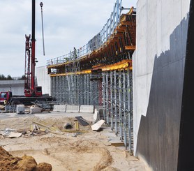 Interseção das Rodovias A1 e A2, Stryków, Polônia