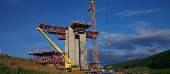 Ponte no km 81.1 – Rodovia D1, Bertotovce, Eslováquia