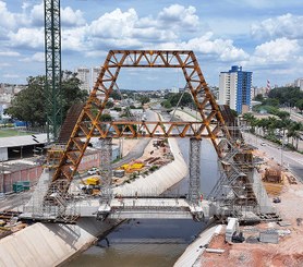 Ponte sobre o Rio Jundiaí