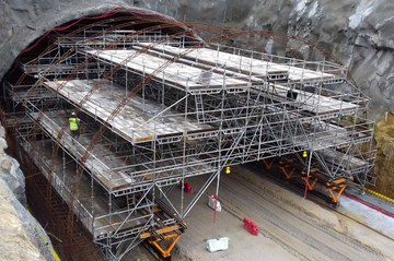 Túnel Águas Santas, Oporto, Portugal