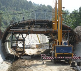 Túnel variante EN-101 Ponte da Barca - Arcos de Valdévez, Portugal