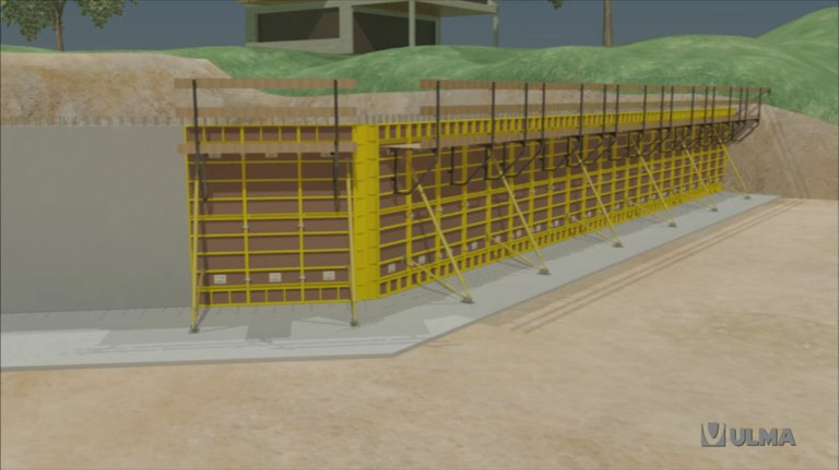 Fôrma modular leve LGW