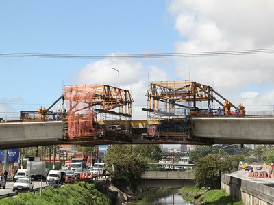 Balanço Sucessivo CVS, é tecnologia aplicada na Duplicação do Viaduto Abidb Chammas