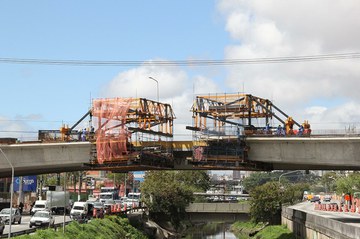 Balanço Sucessivo CVS, é tecnologia aplicada na Duplicação do Viaduto Abidb Chammas