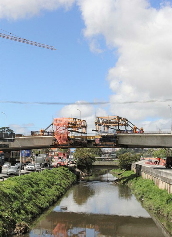 Balanço Sucessivo CVS, é tecnologia aplicada na Duplicação do Viaduto Abidb Chammas