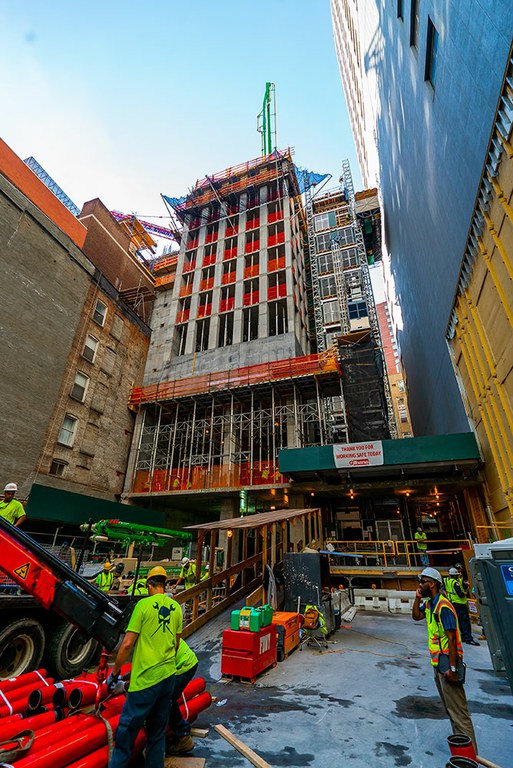 A construção da torre 130 William redefinirá a paisagem urbana de Manhattan