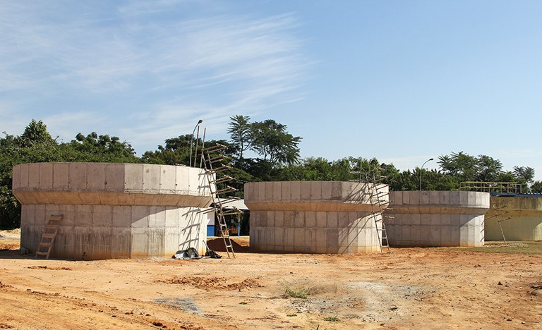 Soluções Fôrmas e Escoramentos na ampliação da estação de tratamento ETE Pitico